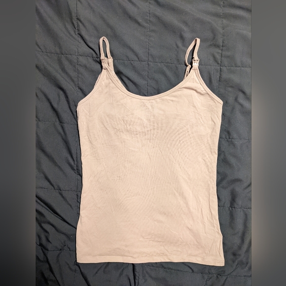 Maternity First-Layer Nursing Cami Top - Picture 3 of 6